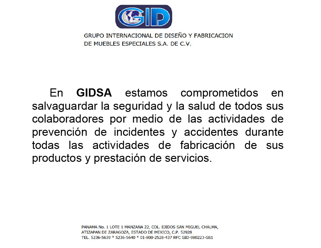 Gidsa Seguridad y Salud